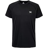 MOHEEN Mens Short Sleeve Performance T-Shirt, Quick Dry Athletic Running Workout Shirts