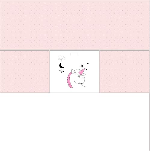 Einhorn Vorhang Gardine Mit Taschen Amazon De Handmade