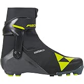 Fischer Unisex Carbon Skiathlon DP Skating Race Boots | Lightweight Durable Water-Repellent Insulated Nordic Cross-Country Ski Boots with Adjustable Ergonomic Design &amp; Quick-Lacing System