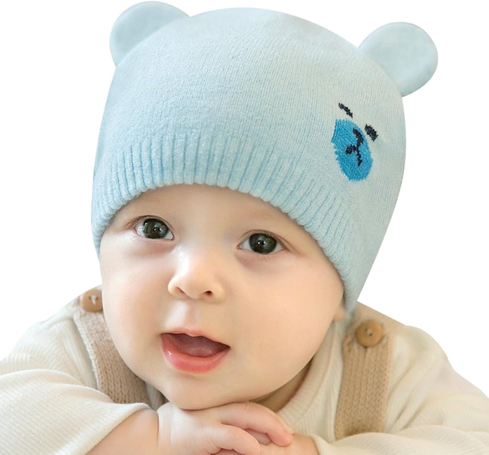 Unisex Newborn Child Baby Soft Stretch Cotton Hat Boys Girls Infant