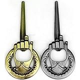 Hand of The King Bottle Opener 2-Pack - Game of Thrones Style - Bronze and Silver - Perfect Barware Man Cave Gift - Unique GO