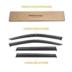 CMVT Auto Window Visors for Toyota Corolla Cross