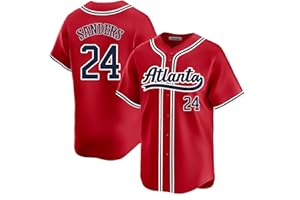 NZUONODAI Custom Mens/Women/Youth Atlanta Baseball Stitched T-Shirt for Sports Fan