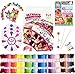Mira HandCrafts Friendship Bracelet Jewelry Kit| Large 161 Piece Bracelet Making Kit | Great Kids Craft Kit and Ideal Gift for Kids | 20 Bracelet Patterns E-Book