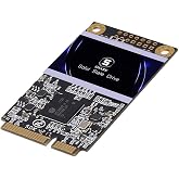 SSD MSATA 64GB Shark Speed Internal Solid State Drive High Performance Hard Drive for Desktop Laptop SATA III 6Gb/s Includes SSD (64GB, MSATA)