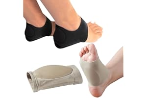 MEDIZED® Plantar Fasciitis Therapy Wrap Heel Foot Pain Arch Support Ankle Brace Insole Orthotic (Universal Size)