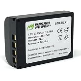 Wasabi Power Battery for Olympus BLX-1 and Olympus OM System OM-1 and OM-1 Mark ii