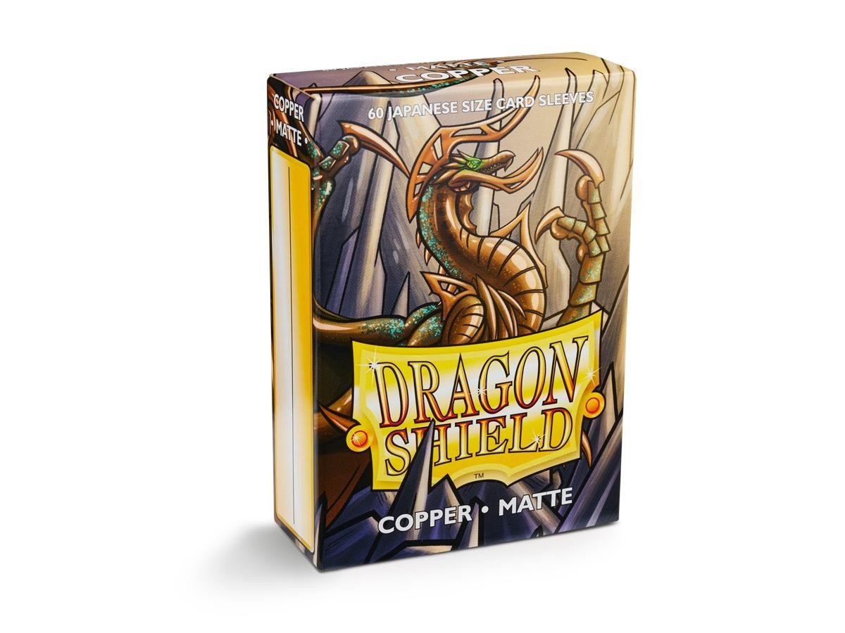 Dragon Shield Small Sleeves - Japanese Matte Copper (60 Sleeves)