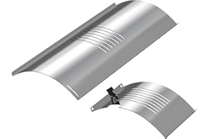 BMMXBI Flame Broiler Slide Cover Bottom Kit, Replacement for Pit Boss Pro 1100 Series Pellet Grill Accessories, for Pit Boss Smoker Grill Replacement Parts PB1100PS1, PB1100PS1-W007