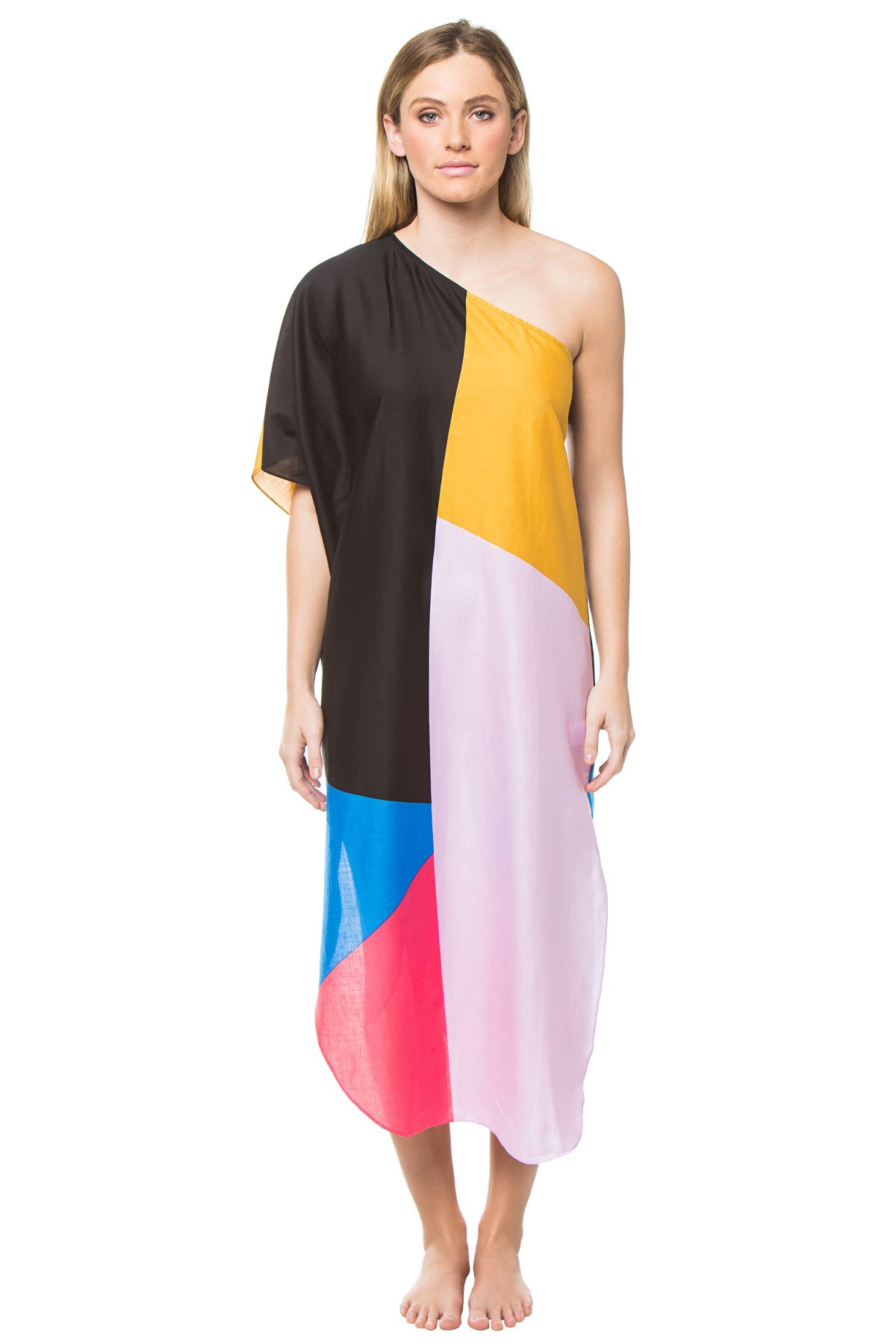 Mara Hoffman Women’s Noa One Shoulder Cover Up Dress Shop New York