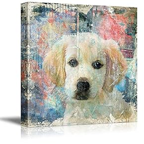 Sweet Puppy Love - Canvas Art