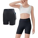 MEJING 5" Girls Volleyball Shorts with Pockets, Kids Biker Athletic Spandex Running Cheer Dance Yoga Gymnastics Shorts