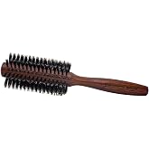 Spornette Deville Boar Bristle Round Brush for Women - Round Hair Brush for Blow Drying, Curling &amp; Styling - Adds Shine, Volume &amp; Lift to All Hair Types (2 Inch)