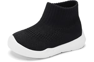 Engtoy Baby Shoes & Socks - Non-Slip Breathable Slippers with Soft Rubber Sole - Baby Boys & Girls Slip On Sneakers