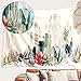 Pawaca Cactus Wall Hanging Tapestry Decor, 60