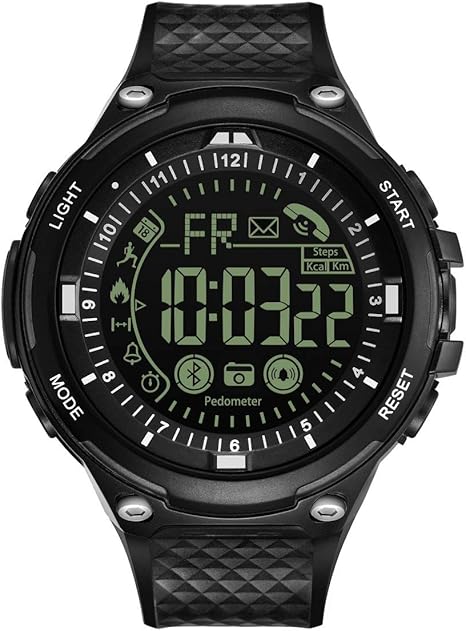 fitness tracker digital sports bluetooth smart watch