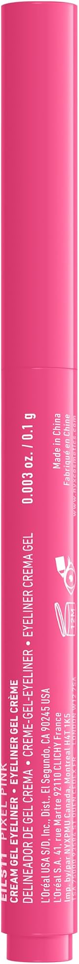 NYX Epic Inky Stix Waterproof Eyeliner Pixel Pink 24HR Slanted Tip view 2