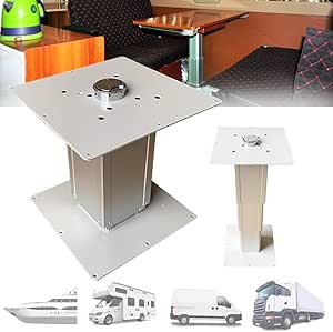 Mesa de Comedor Para RV Camper, Mesa de AleacióN de Aluminio con