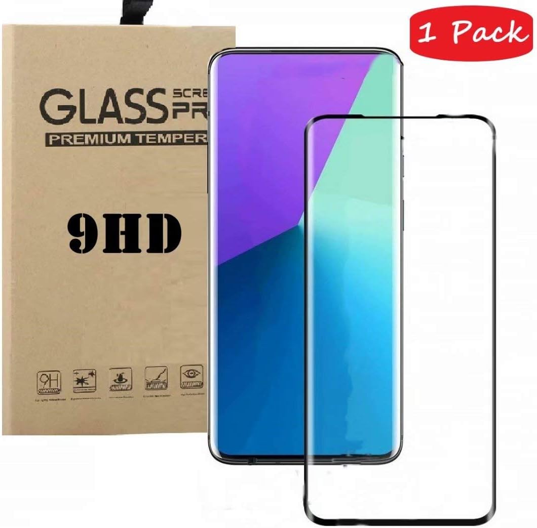 FanTing for Xiaomi Poco X2 Screen Protector,[9H Hardness,Full Coverage,No bubbles and fingerprint],Scratch-resistant tempered glass film for Xiaomi Poco X2-Black(1 Pack)