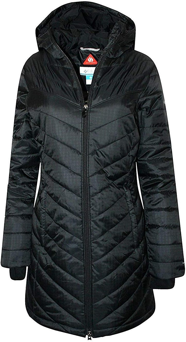 Columbia Women's Morning Light II Omni Heat Long Jacket Coat Puffer