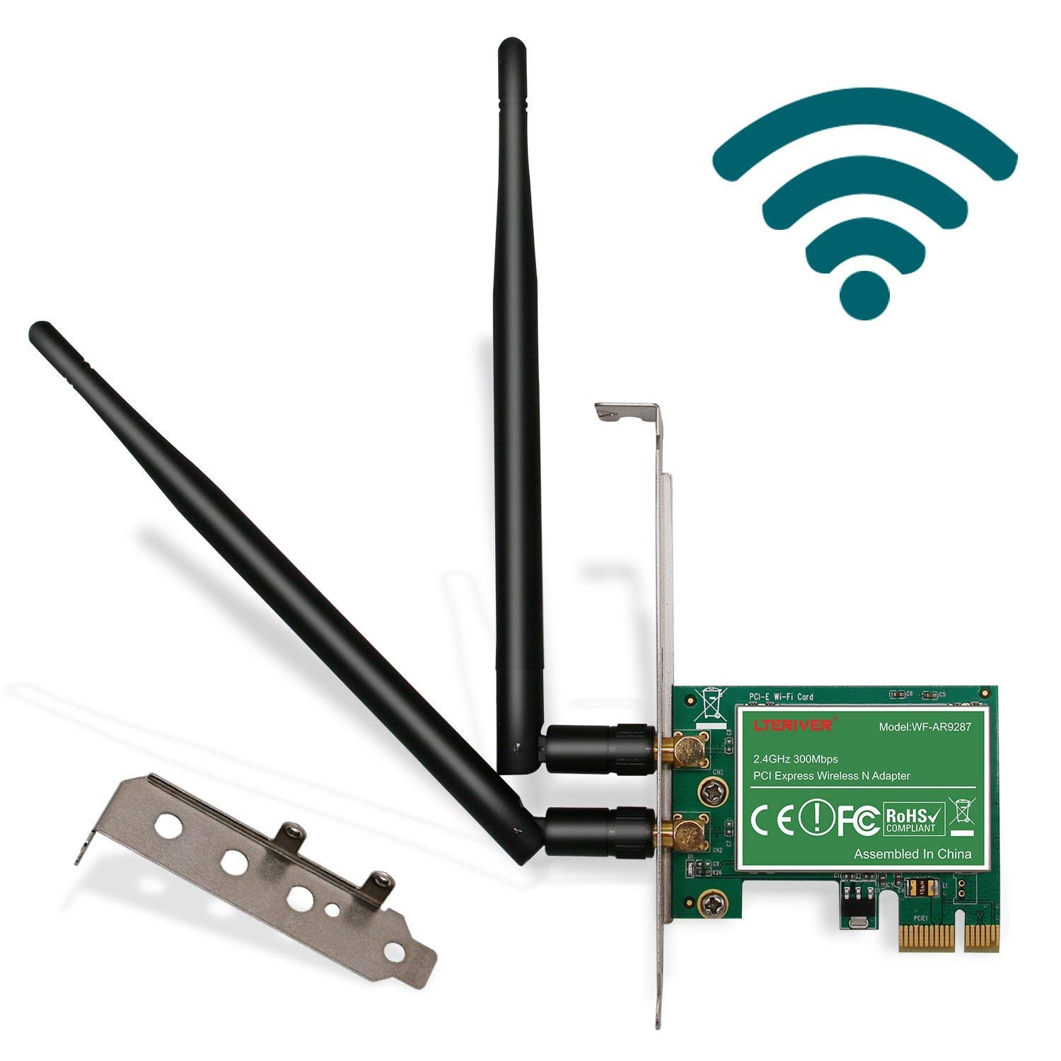 LTERIVER AR9287 Wireless Adapter 802.11 N 2,4 GHz 300 Amazon.de