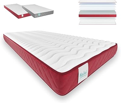 - Colchón Viscoelástico Reversible 180x180cm Gredos con Altura ±15cm. Tejido Strech y Tejido 3D Transpirable | Especial para Cama Nido | Firmeza Medio-Alta | Adaptable | Hecho en España