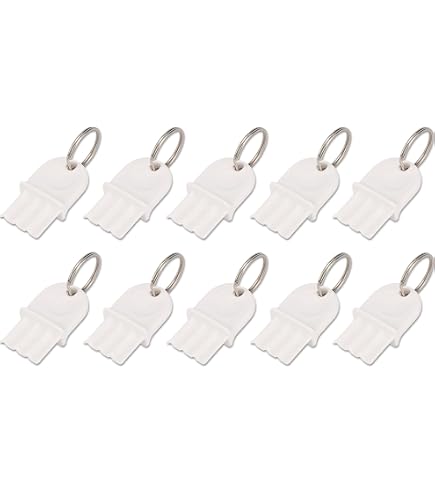Llaves Para Dispensadores De Toallas - Pack De 12 - Universal, Color Dorado - Para Baños Públicos
