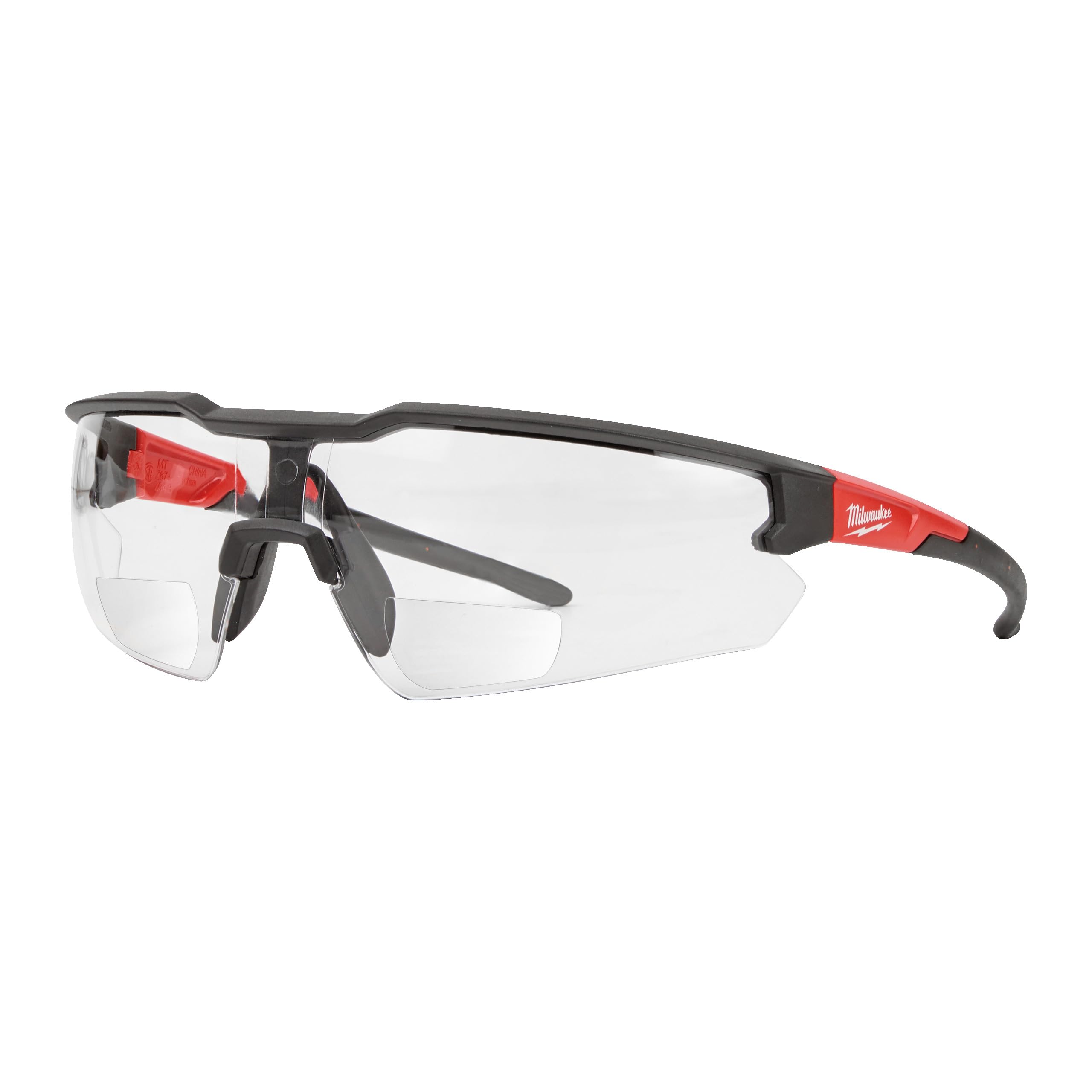 Milwauke 478912 Safety Glasses Safety Graduated +2.5, black