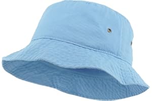 KBETHOS® 100% Cotton Washed Bucket Hat