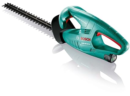 Bosch Akku Heckenschere AHS 45-15 LI (Akku, Ladegerät, Karton (10,8 V, 2,0 Ah, Messerlänge 45 cm))