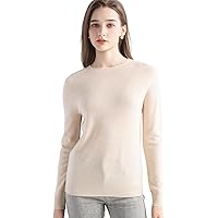 トップス Merinowool 100% Seamless Knit Chanyarn Women's 100% Merino Wool Seamless Sweater Mock Neck First