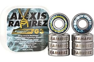 Bronson Speed Co Skateboard Bearings Alexis Ramirez Pro G3