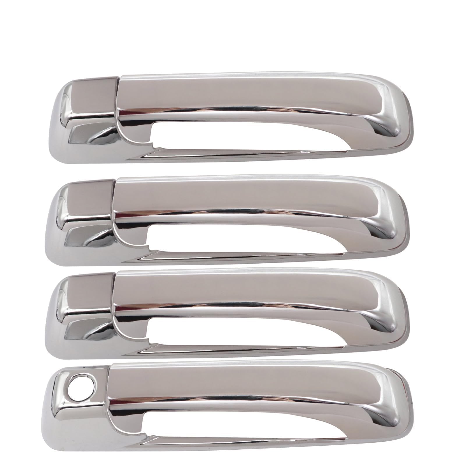 Photo 1 of XQSMWF Side Door Handle Exterior Covers Trim Set Chrome Compatible with Dodge Ram 1500 2500 3500 2009 2010 2011 2012 2013 2014 2015 2016 2017 2018
