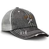 Soft Mesh Cap Hat Embroidered Mr. Fix It Embroidery Distressed Vintage Cap Trucker Hats for Men & Women