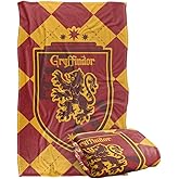 Harry Potter Gryffindor Plaid Sigil Silky Touch Super Soft Throw Blanket 36" x 58",Gryffindor Plaid Sigil