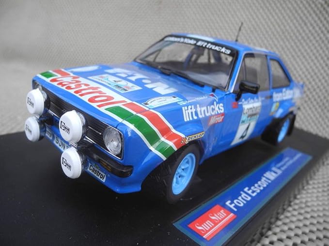 Amazon 希少ロンバート優勝1 18エスコートrs1800 197８ロンバートラリー 青 新品 おもちゃ ホビー