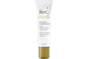 RoC Retinol Correxion®️ Under Eye Cream for Dark Circles & Puffiness, Daily Wrinkle Cream, Anti Aging Line Smoothing Skin Car