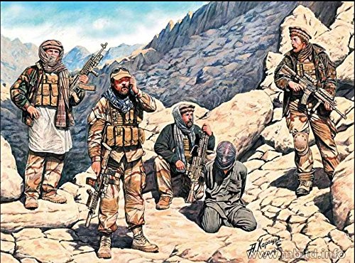 US Special Forces with Taliban Prisoner Present day 5fig. 1/35 Master Box 35163 FREE SHIPPING