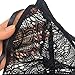 Buitifo Women Lace Bra Sexy Bralette Strappy Crop Top Soft Bustier Lingerie （Black,M）