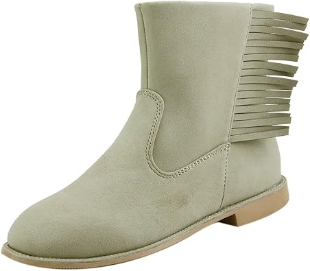 fringe ankle moccasins