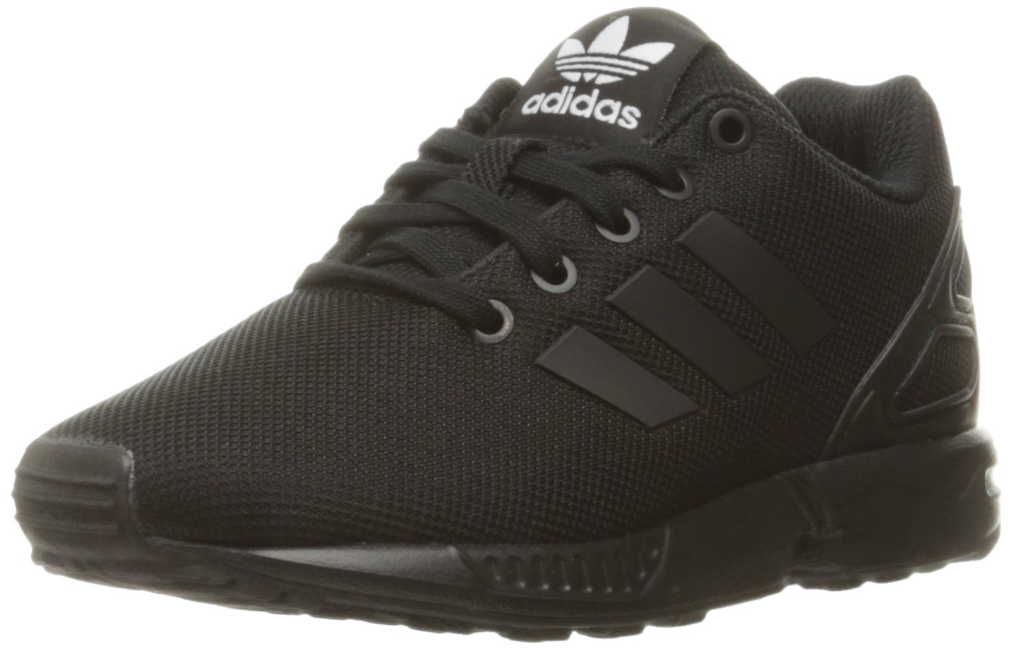 Kids Unisexs Zx Flux Running Shoe Black Black Black 11