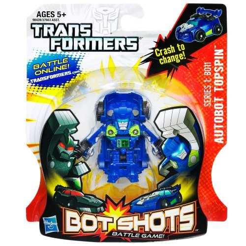 Transformers Bot Shots Autobot Topspin B011 Action Figure (Series 1)