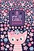 8 Year Old Girl Journal: Cute Cat Diary for Kids to Keep Memories, Draw and Sketch, Happy Birthday Notebook Wide Ruled and Blank Framed Sketchbook Pages, 50 sheets/100 pages, 6