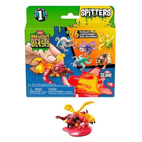 Mega Construx Breakout Beasts Spitters Series Identified