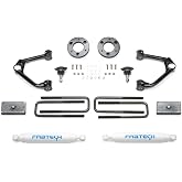 Fabtech K1152 Ball Joint Control Arm Lift System 1.5 in. Lift w/Rear Performance Shocks Ball Joint Control Arm Lift System