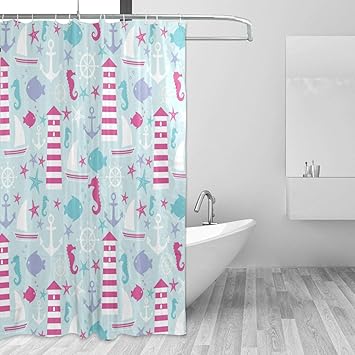 Amazon Com Chen Miranda Waterproof Shower Curtain For Everday Use