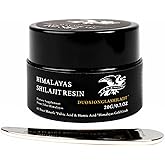 Himalayas Shilajit Resin - Pure Golden Grade | 100% Natural with 85+ Trace Minerals | Energy Boost & Immune Support for Men & Women | Lab Tested | 20g, 100 Servings