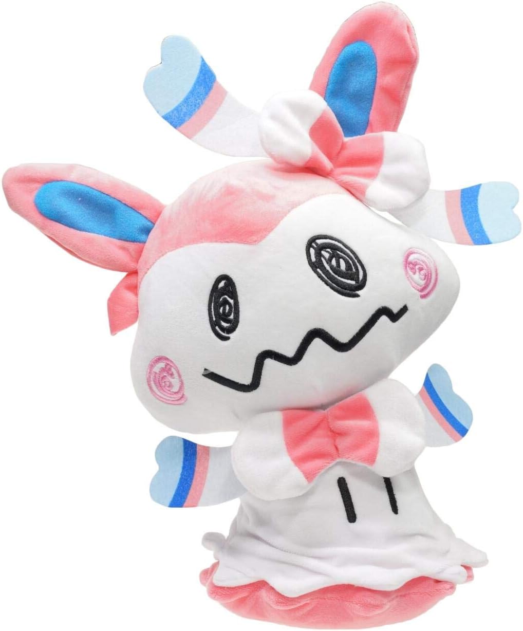 Espeon & Umbreon Plush Figure Toy 7-8" Game Collectible Stuffed (Mimikyu Sylveon)