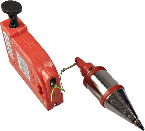 NEDO Senklot 300g - Präzisions Lot Mit Schnur, Maurerlot Made In Germany