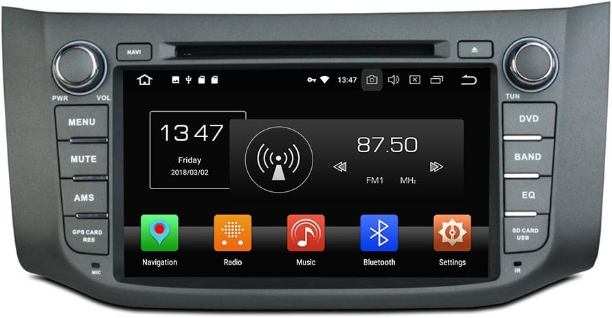 ZERTRAN Android 9.0 Otca Core 4GB RAM Autoradio DVD GPS Navigation Multimedia Player Car Stereo For NISSAN SYLPHY /B17 /Sentra 2012-2014 Radio Headunit Steering Wheel Control